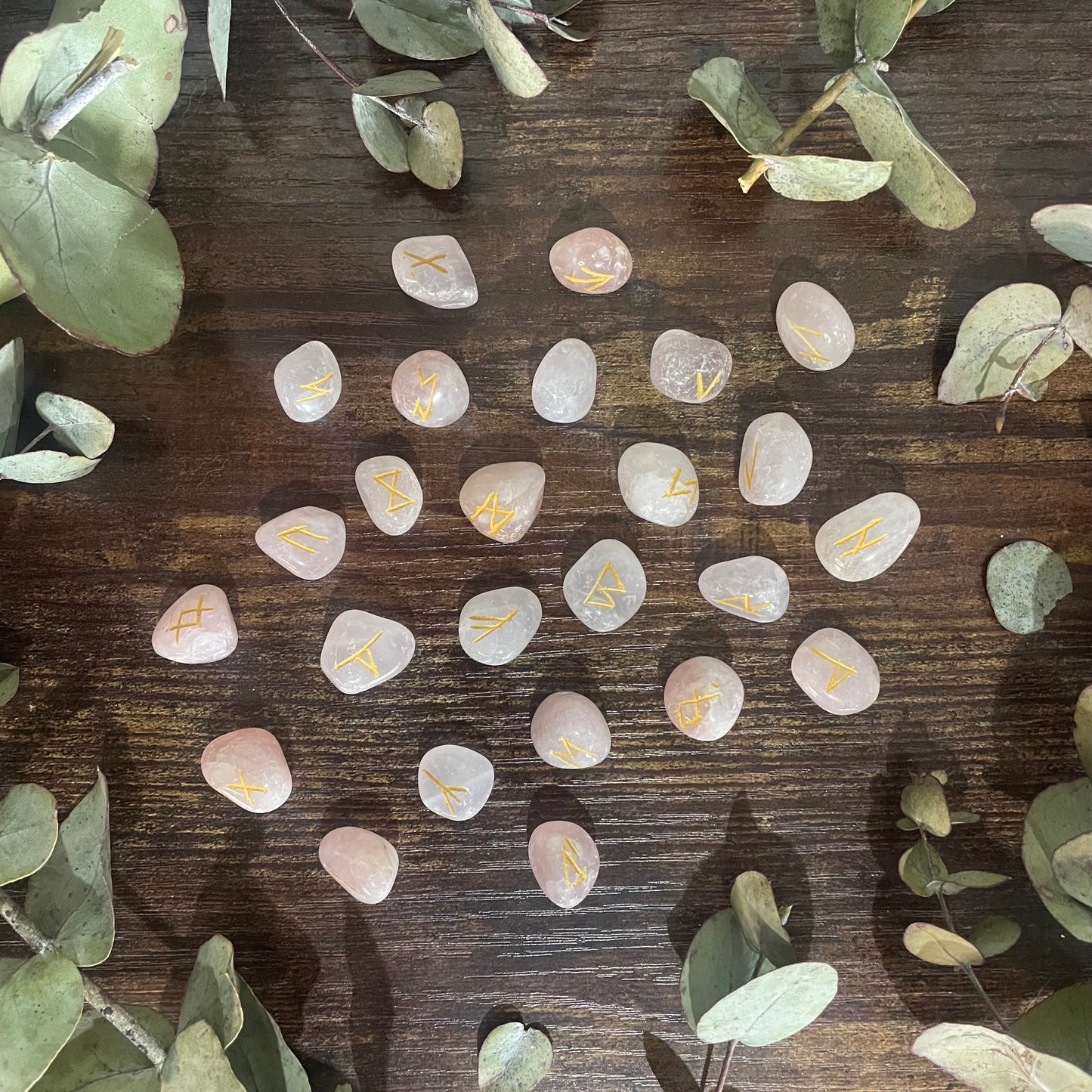Witch Runes - Rose Quartz
