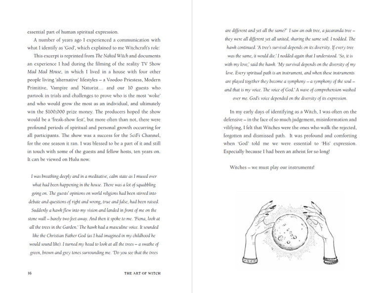 The Art of Witch - Velvet Hard Cover Book