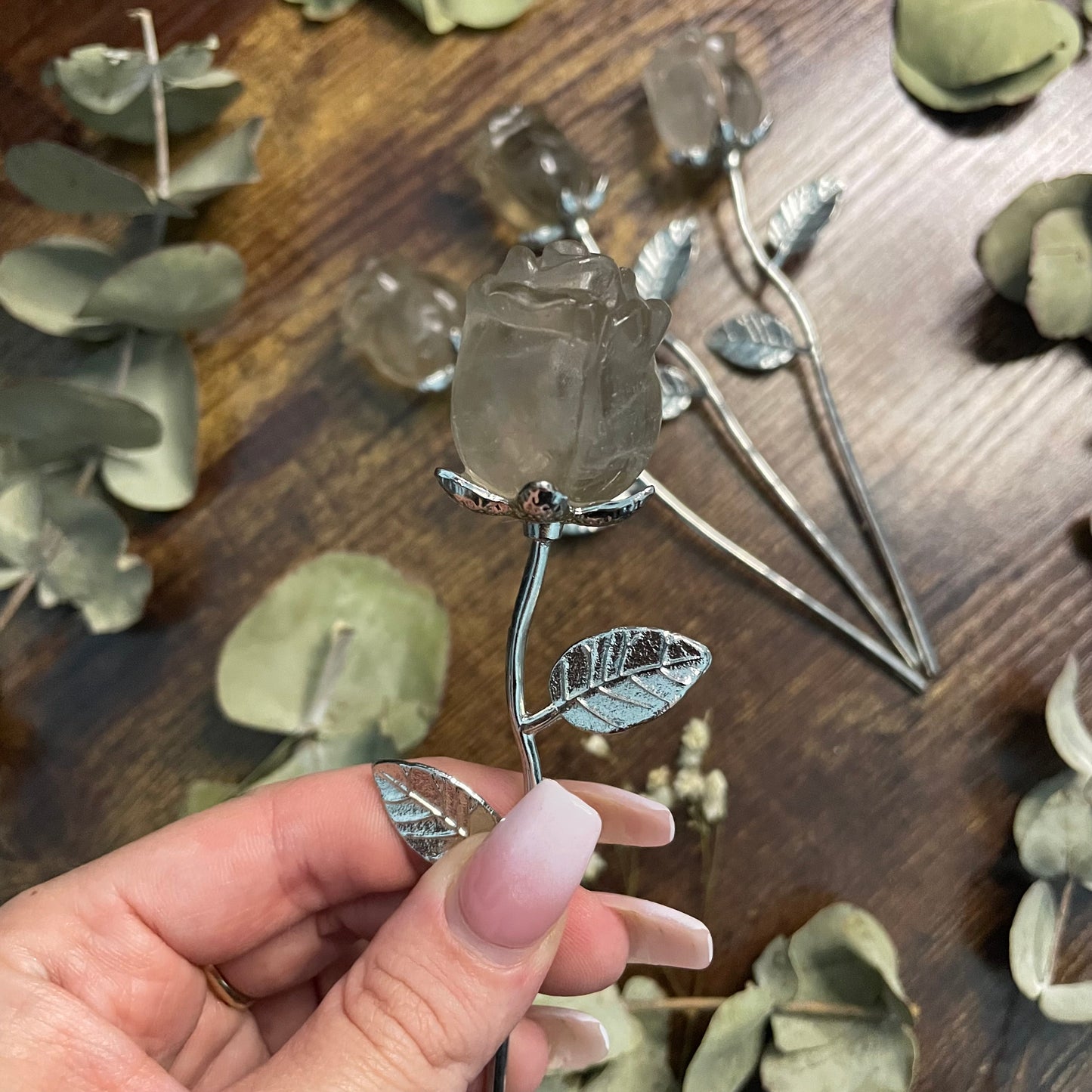 Crystal Rose - Smokey Quartz