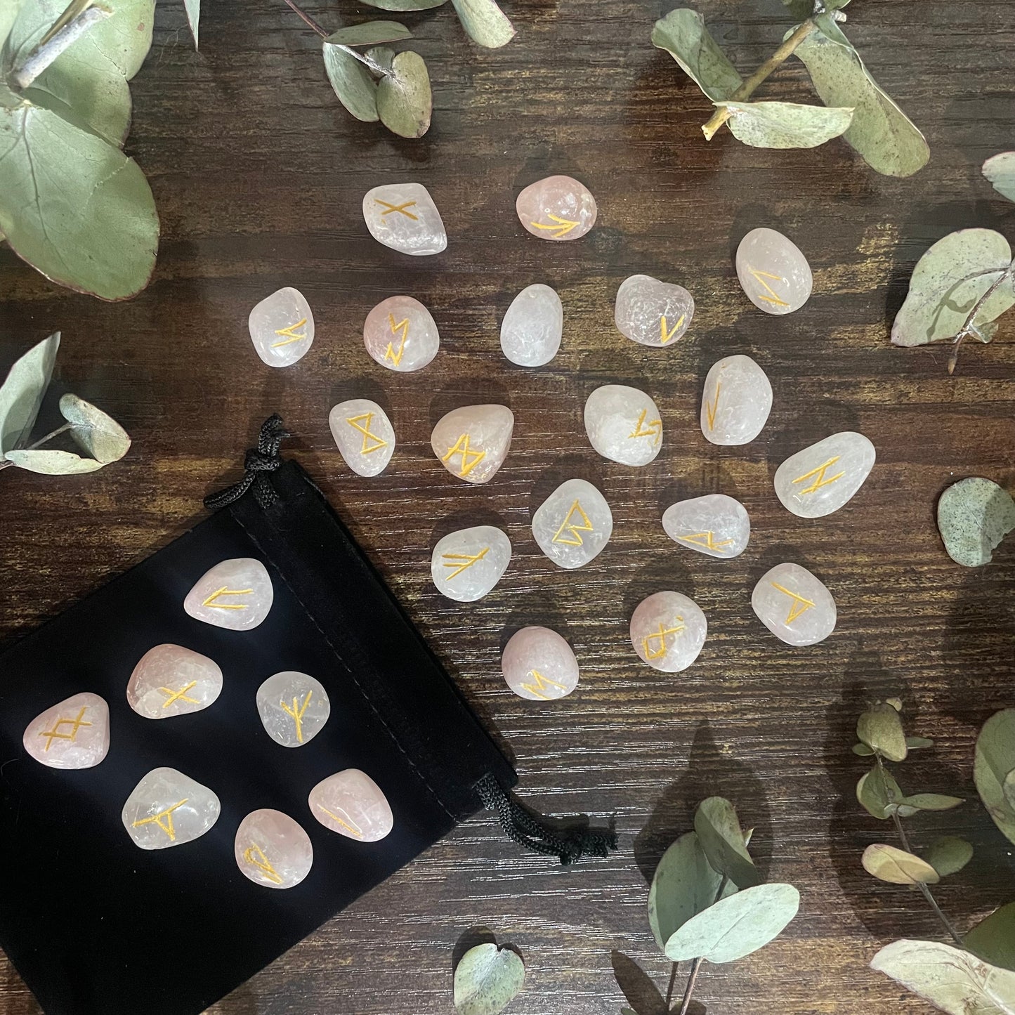 Witch Runes - Rose Quartz