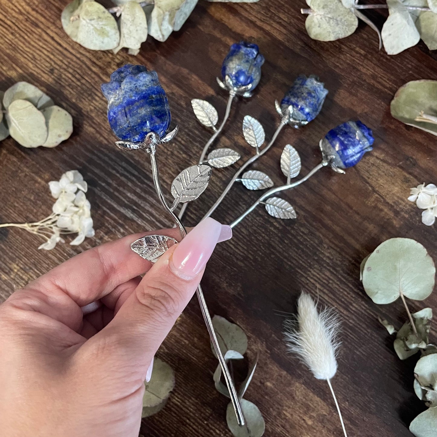 Crystal Rose - Lapis Lazuli