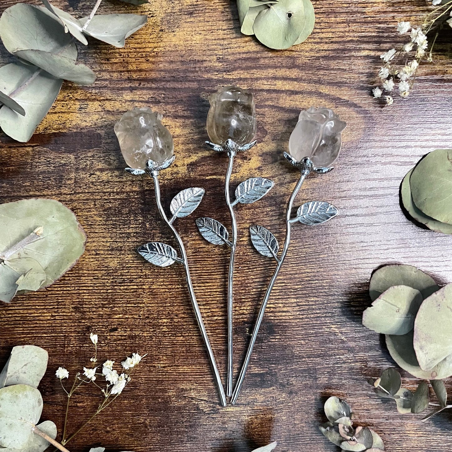 Crystal Rose - Smokey Quartz