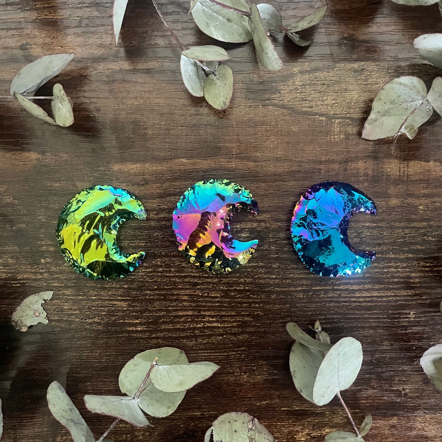 Dichroic Aura Titanium - Assorted