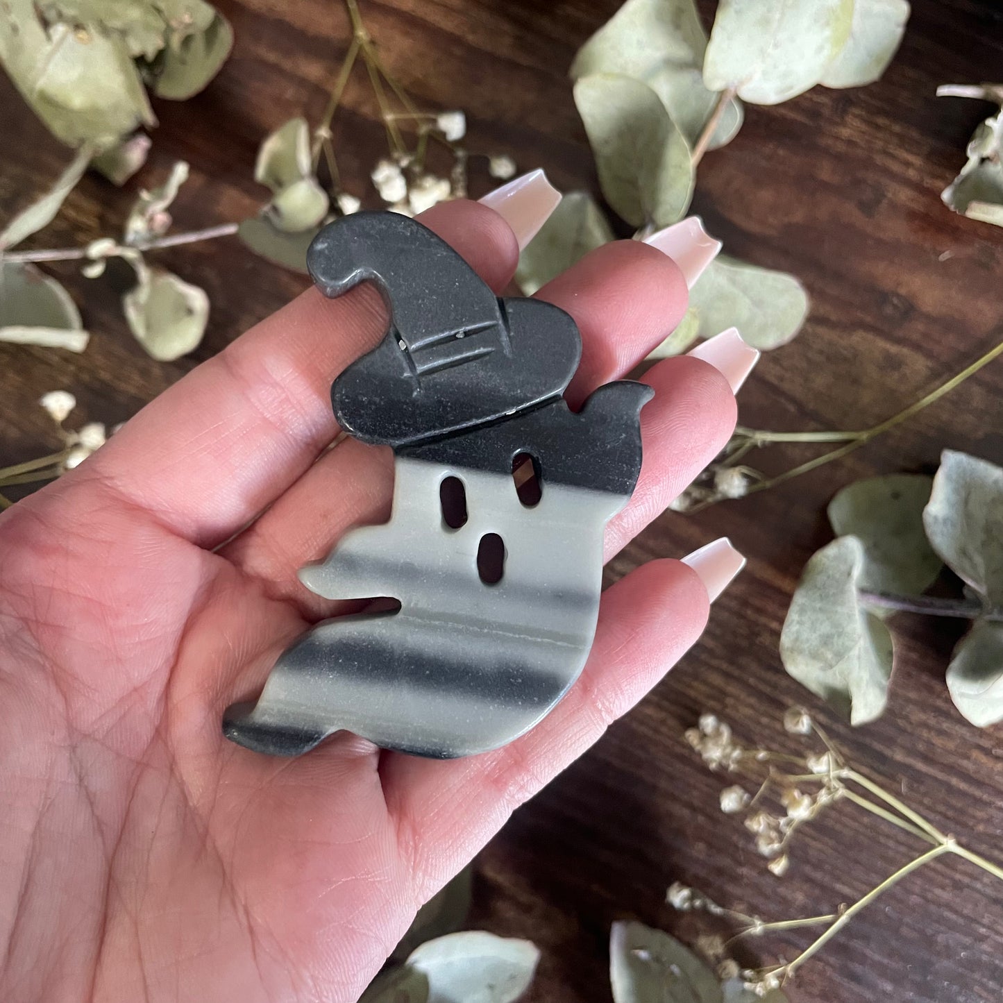 Friendly Ghost - Banded Agate