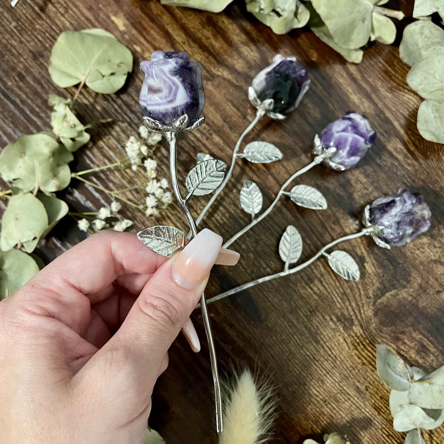 Crystal Rose - Dream Amethyst