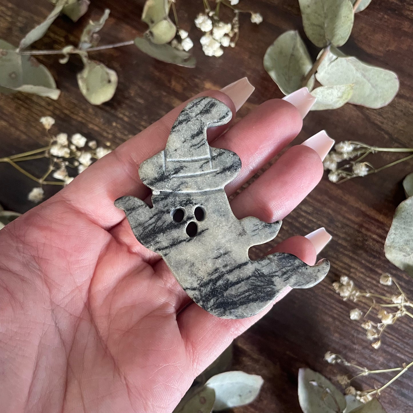 Friendly Ghost - Marble Agate
