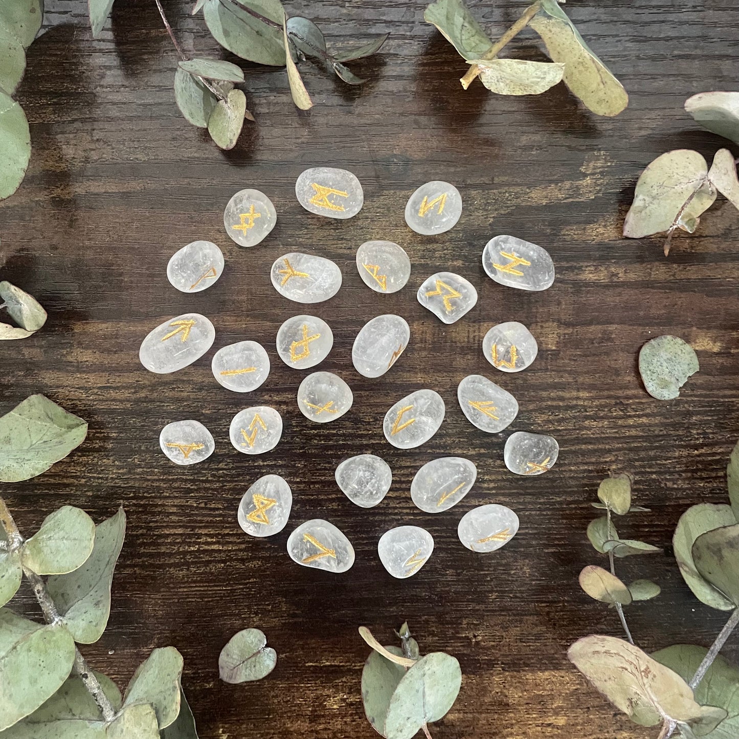 Witch Runes - Clear Quartz