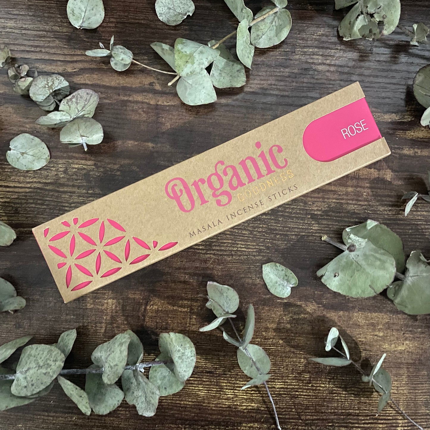 Organic Goodness Incense Sticks - Rose