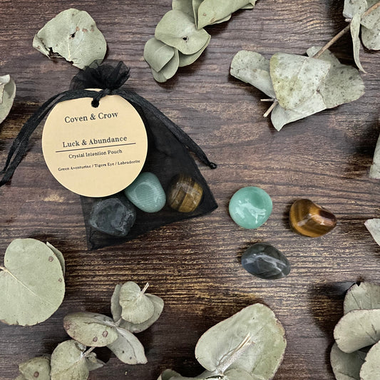 Witches Crystal Pouch - Luck & Abundance