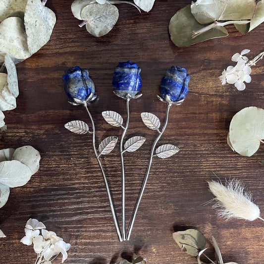 Crystal Rose - Lapis Lazuli