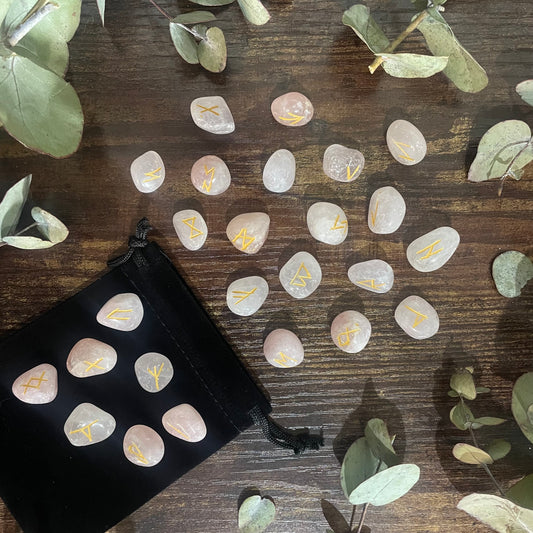Witch Runes - Rose Quartz