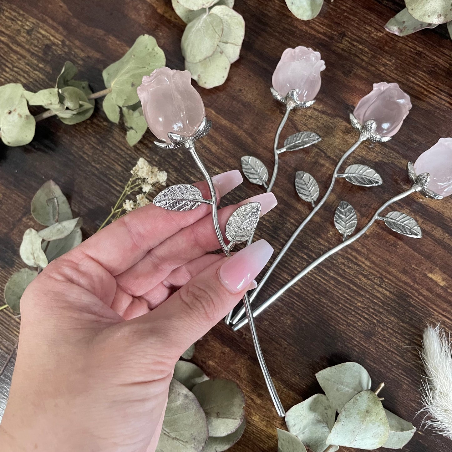Crystal Rose - Rose Quartz