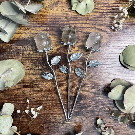 Crystal Rose - Smokey Quartz