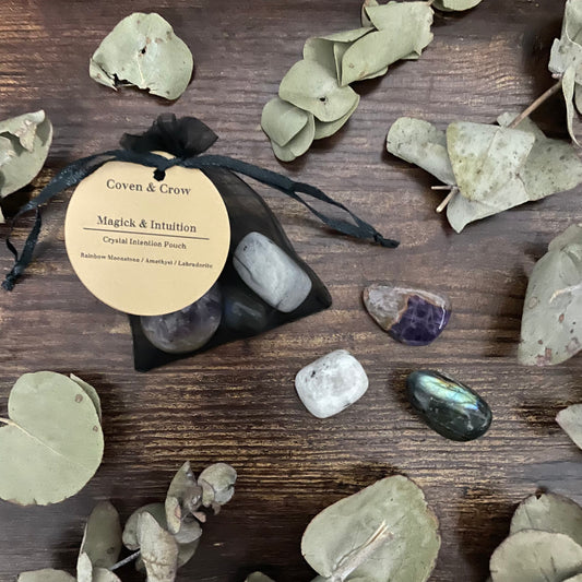 Witches Crystal Pouch - Magick & Intuition