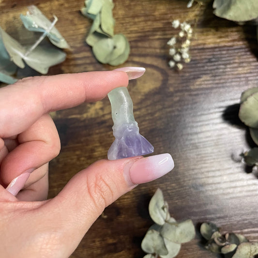 CLEARANCE - Miniature Witches Broom - Lavender Fluorite