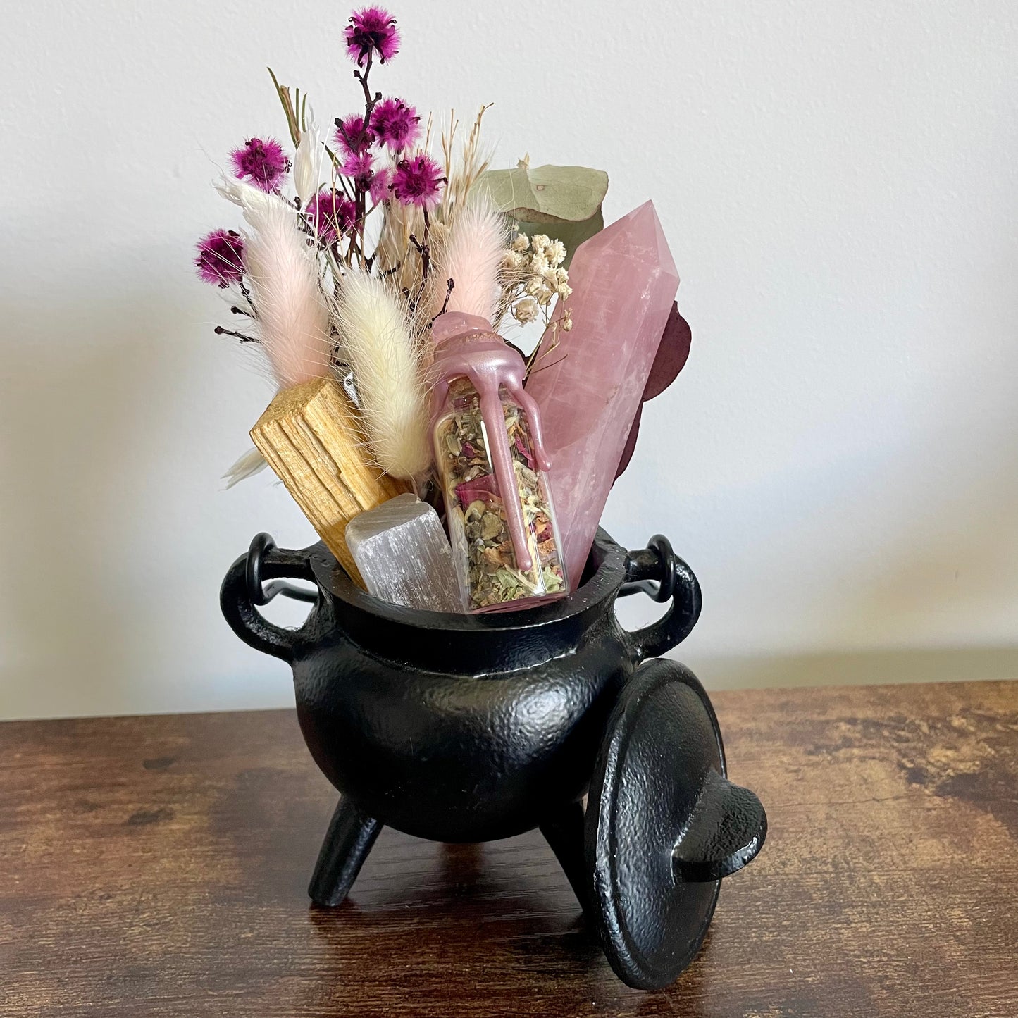 Enchanted Cauldron - Rose Quartz