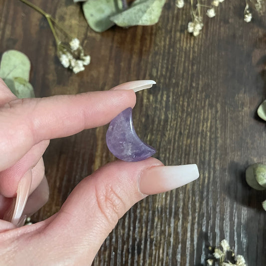 CLEARANCE - Miniature Moon - Amethyst