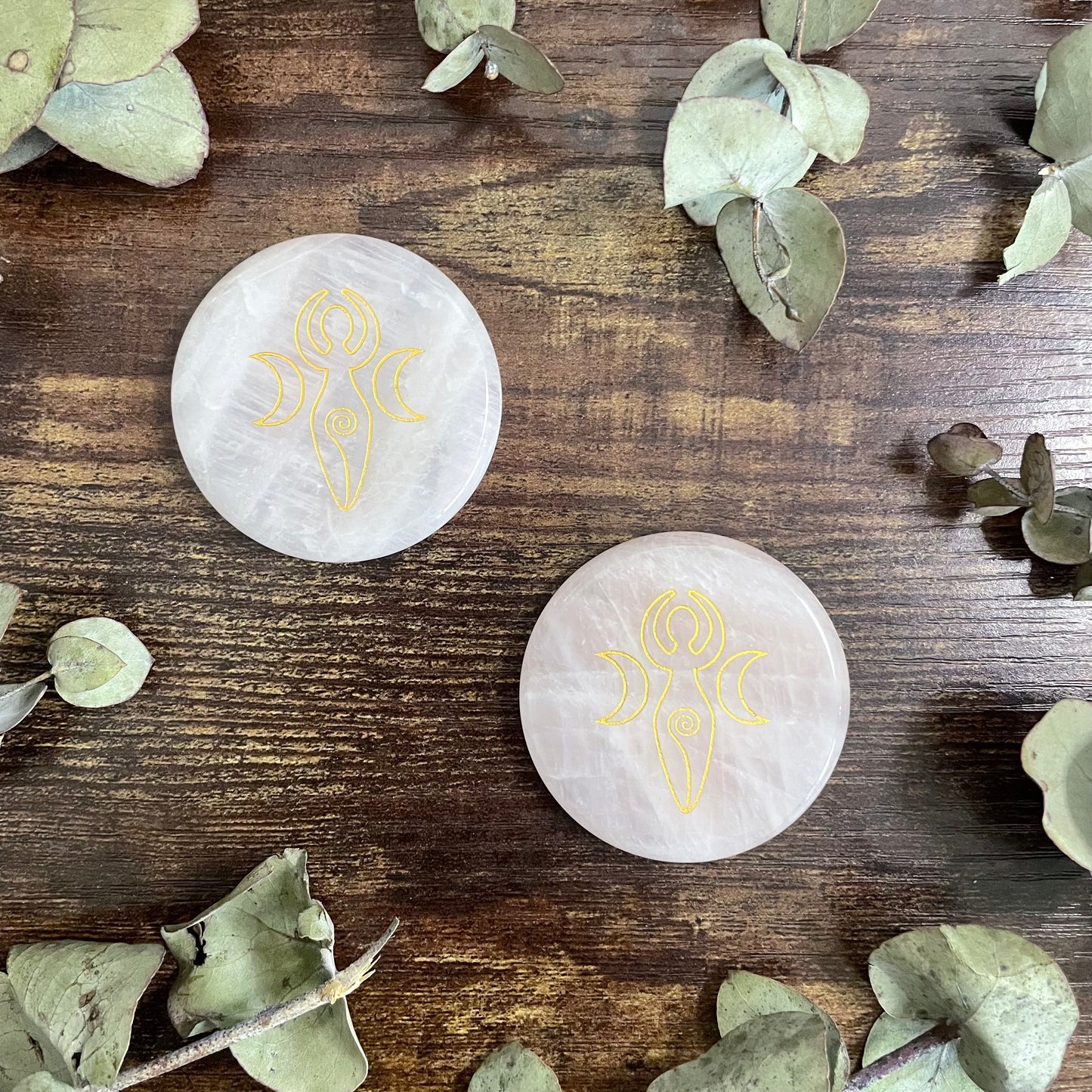 Altar Tile / Energy Disk - Rose Quartz