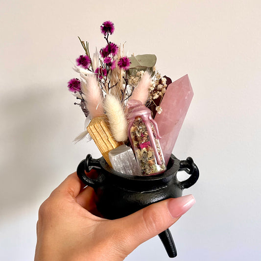 Enchanted Cauldron - Rose Quartz