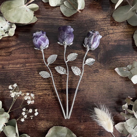 Crystal Rose - Dream Amethyst