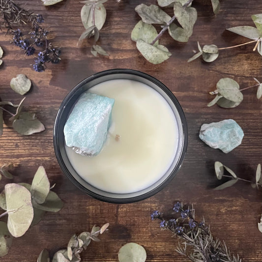 Crystal Candle - Amazonite