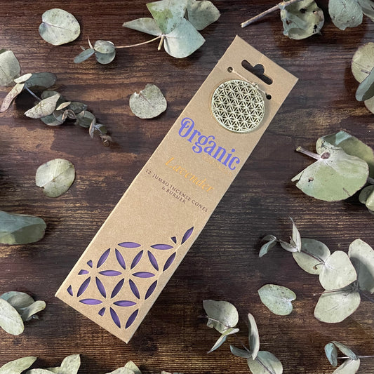 Organic Goodness Incense Cones - Lavender