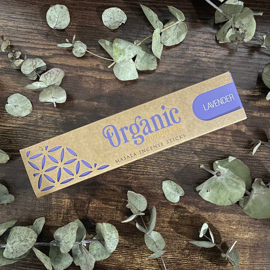 Organic Goodness Incense Sticks - Lavender