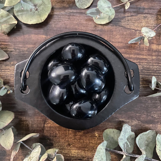 Tumble Stone - Black Obsidian
