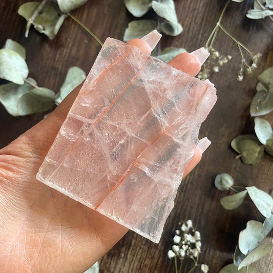 Small Crystal Slab - Fire Quartz