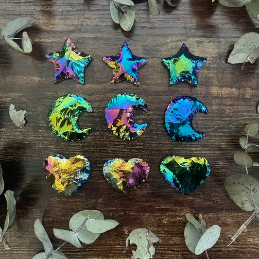 Dichroic Aura Titanium - Assorted