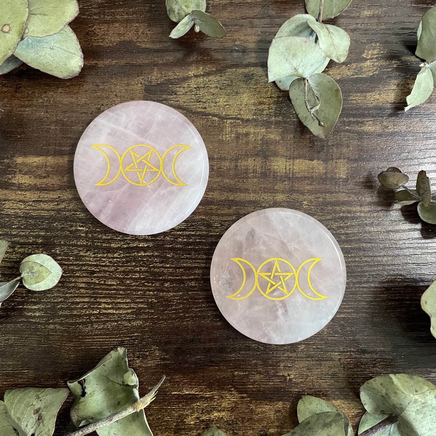 Altar Tile / Energy Disk - Rose Quartz