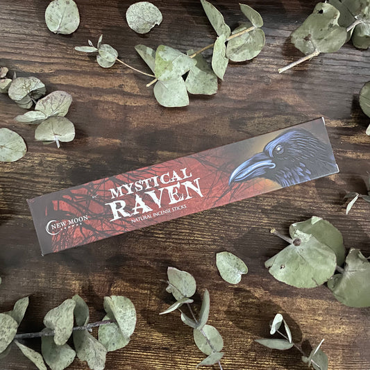 New Moon Incense Sticks - Mystical Raven